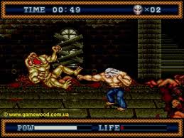 Monstr V Ekstaze Skrinshot Igry Splatter House 3 Sega Mega Drive 2 Genesis