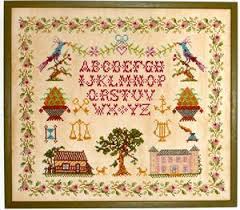 Au Point De Croix Un Abecedaire Traditionnel Poupees Couture Et Autre Fil Point De Croix Le Point Et Broderie Kit broderie point de croix, point compté réf: pinterest