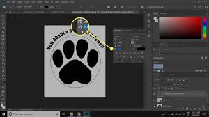 Otherwise, you can't create or draw paths around the photo. Put Text On A Path Or In A Shape In Adobe Photoshop Cc