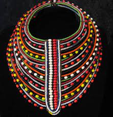 African Maasai Tribal Layered Necklace Masai Mara Kenya Masai Jewelry Layered Necklaces Maasai
