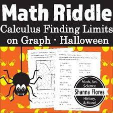 Constant is called the limit of the function at , if for any small number there is the number such as, for every , satisfying condition. Halloween Math Riddle Calculus Using A Graph To Find Limits Fun Math