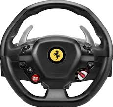 Thrustmaster ferrari 458 italia yarış direksiyonu pc/xbox 360. Best Buy Thrustmaster T80 Ferrari 488 Gtb Edition Racing Wheel For Playstation 4 And Windows Black 4169089