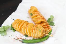 If you are having the in n out truck at your event, they do not provide fries, but we can do tornado potato's. Potato Pakora Tornado Kravings Food Adventures