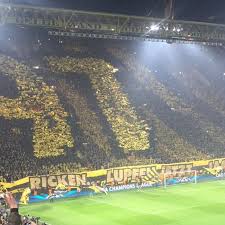 The choreo of borussia dortmund's fans prior to the bundesliga match between borussia dortmund and fc schalke 04 at the signal iduna park on november. Dortmund Fans Impress With Another Massive Tifo Sbnation Com