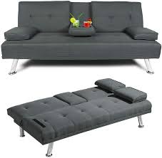 Use them in commercial designs under lifetime, perpetual & worldwide rights. Amazon Com Baysitone Futon Sofa Bed Twin Size Sleeper Convertible Linen Fabric Sleeper Sofa Recliner Lounge Futon Couch With 2 Cup Holders Armrest And Metal Legs Kitchen Dining