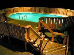 Above ground pools are great in that they are cheap to buy, easy to build, and demand low maintenance. Pool Decks For Above Ground Pools Youtube