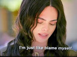 I think she really feels badly about the wedding