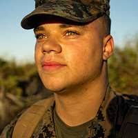 U.S. Marine Corps Private First Class Damien Hammons,
