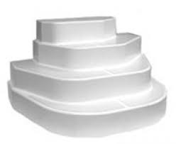 Escalier Piscine Athena 1 2m Hauteur 120cm