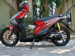 Honda Beat Simple Modification Honda Biru Kawasaki Ninja