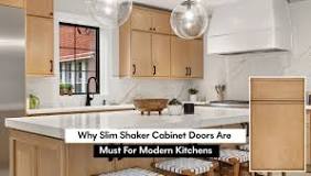 Why Slim Shaker Cabinet Doors Are a Must for Modern Kitchens ...