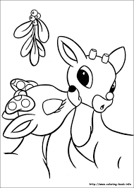 More 100 coloring pages from holidays coloring pages category. Rudolph And Clarice Kiss Color Page Rudolph Coloring Pages Coloring Pages Christmas Coloring Pages