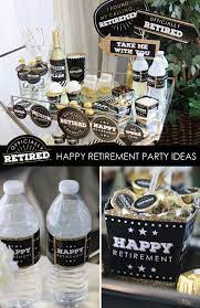 If you are thinking of a retirement party for any of your female this partyjoys post brings you some fun ideas for organizing such a party. Happy Retirement Party Supplies Bar Cart Styling Ideas Big Dot Of Happiness