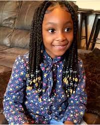 Njb7nyc Gmail Com On Instagram Protective Styling When In Doubt Fresh Classic Box Braids I Black Kids Hairstyles Kid Braid Styles Kids Braided Hairstyles