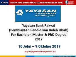 Unit bergerak ini adalah di sekitar selangor dan kuala lumpur. Thejagungspirasi Permohonan Pembiayaan Pendidikan Boleh Ubah Yayasan Bank Rakyat Dibuka