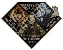 Você nem vai acreditar na quantidade de combatentes que o jogo tem: Jujutsu Kaisen Die Cut Sticker Geto Jogo Mahito Anime Toy Hobbysearch Anime Goods Store