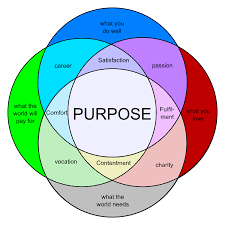 Finding Out Why Needing A Purpose Life Purpose Vision Board Inspiration Venn Diagram