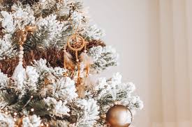 Add a rainbow of christmas balls to tinsel garland like this one from rockett saint george. Boho Christmas Decor Inspiration Denise Joanne