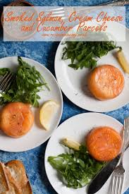 Smoked Salmon Cream Cheese And Cucumber Parcels Recipe Smoked Salmon Fish Recipes Healthy Starters Recipes