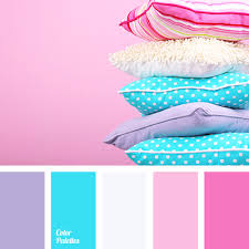 Yellow and green have a bright spring vibe, while pale blue and pink keep with the spring theme, but tone it down. Color Palette 1891 Violet Color Palette Colour Schemes Color Schemes
