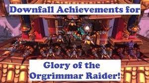 29.06.2014 · people have been asking me to do an achievement guide series for the glory of the orgrimmar raider achieves so i finally got around to making a flex group an. Glory Of The Orgrimmar Raider Achievement World Of Warcraft