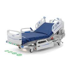 Control to lower the bed into transport position. Centrella Smart Hospital Bed Hillrom
