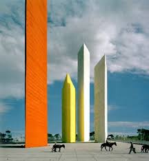 Las Torres De Satelite Ciudad Satelite Naucalpan De Juarez Estado De Mexico Mexico 1957 Ar With Images Colour Architecture Conceptual Architecture Art And Architecture