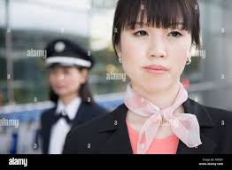 Female pilot uniform woman hi-res stock photography and images