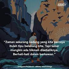 Contextual translation of rambut sama hitam, hati lain lain into english. Rambut Sama Hitam Hati Lain Lain Berhati Hati Wahai Teman Abbasy Islamicdesign Teman Kata Kata Instagram