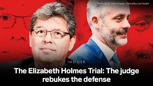 Insider Tech على X: "“Lance Wade, who represents the fallen Theranos boss  Elizabeth Holmes, has just wrapped up what must be one of the weirdest and  most extreme displays in the history