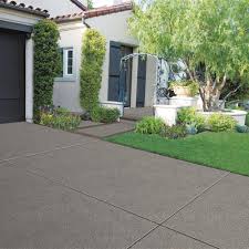 Behr Premium 5 Gal Gray Granite Grip Decorative Interior Exterior Concrete Floor Coating 6500 Exterior Concrete Paint Stained Concrete Driveway Concrete Patio