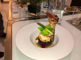 Langouste Thermidor Parfume A La Citronnelle Risotto Piemontaise Food Eggs Benedict Breakfast