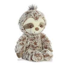 10 Plush Toy Sammie Sloth Cordial Lee Sloth Stuffed Animal Monkey Stuffed Animal Baby Sloth