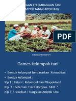 Gabungan kelompok tani adalah kumpulan beberapa kelompok tani yang bergabung dan bekerja sama untuk meningkatkan skala ekonomi dan efisiensi usaha. Petunjuk Teknis Pembentukan Kelompok Tani Pdf