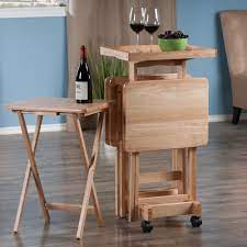 Today we are all about convenience and we enjoy products that provide us the winsome wood tv table set, walnut will bring a small stylish dinner table to a destination in. Tv Trays You Ll Love In 2021 Wayfair