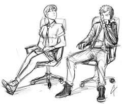 Annie And Hudson Sitting Pose Reference Sitting Poses Sitting Girl Sitting on chair poses postures human man people stick figure. sitting pose reference