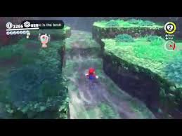 Super Mario Odyssey Wooded Kingdom Moon 11 Tucked Away In The Tunnel Youtube