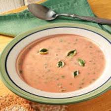 A creamy tomato basil soup that's cozy, healthy, and quick to prep. Creamy Tomato Basil Soup Recipe How To Make It Taste Of Home