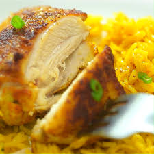Easy Chicken And Rice Video Easy Chicken And Rice Chicken Recipes Healthy Recipes