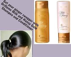 Honey can strengthen and clean hair follicles, which may help. Oriflame Milk And Honey Hair Care Honey Hair Care Honey Hair Milk And Honey