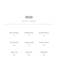 Ruffles Cake Edition 7 Spring Contents Page Design Typography Design Table Of Contents Design