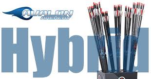 avalon carbon hybrid ready built arrows doz