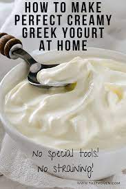 How To Make Creamy Greek Yogurt At Home Easy Homemade Greek Yogurt Greek Yogurt Recipes Greek Yogurt