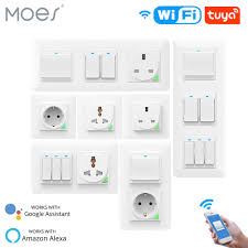 Eine steckdosen schablone zum ausdrucken ist je nach material und oberfläche mehr oder weniger pflegeleicht. Wifi Smart Light Wandschalter Steckdose Steckdose Druckknopf De Eu Smart Life Tuya Drahtlose Fernbedienung Arbeit Mit Alexa Google Home Gunstig Kaufen Preis 5 Eur Kostenloser Versand Echte Bewertungen Mit Fotos Joom