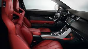 Range Rover Evoque Dynamic Plus Agility Leather Interior With Red Sports Seats Range Rover Evoque Range Rover New Range Rover Evoque