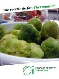 Cuisson Des Choux De Bruxelles Recette Choux De Bruxelles Idee Recette Thermomix Thermomix Recette