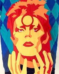 Another Bowie themed drawing experiment from a few weeks ago + some random  progress photos (showing the initial greyscale marker stage to some  layering of pencil crayons). The main photo references are