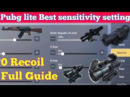 Best Sensitivity Setting And Full Guide 0 Recoil In Pubg Mobile Lite Pubg Lite 3x 6x Sensitivity Mobile Tricks Mobile Phone Game Phone Wallpaper For Men