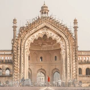 Rumi Darwaza: Majestic gateway to Old Lucknow, AI generated