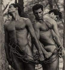 Nude with men